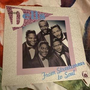 The Dells From Streetcorner To Soul LP 33 Rpm Charly Records CRB-1055